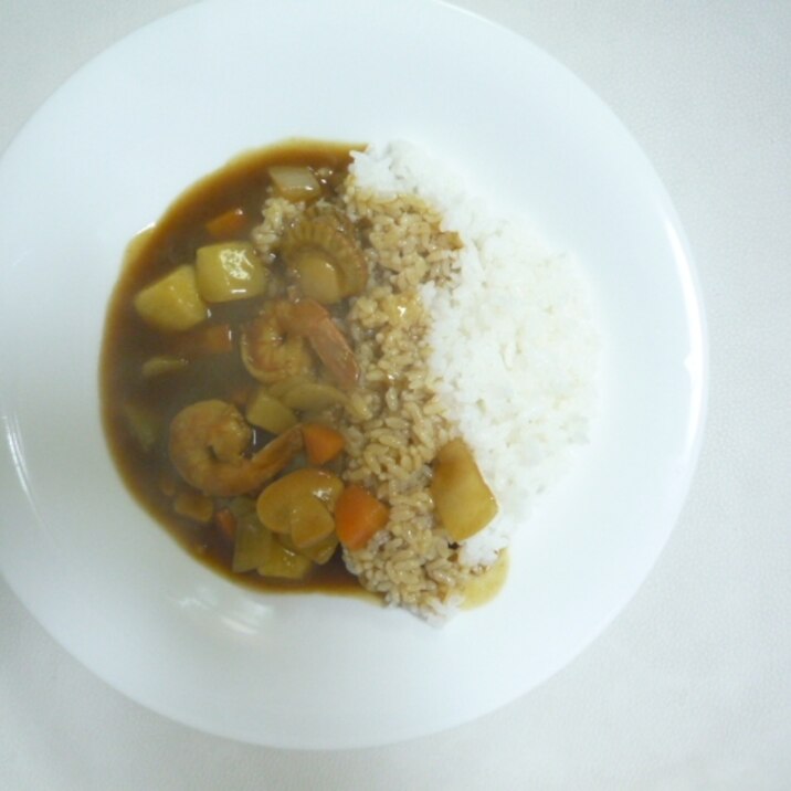 シーフードカレー